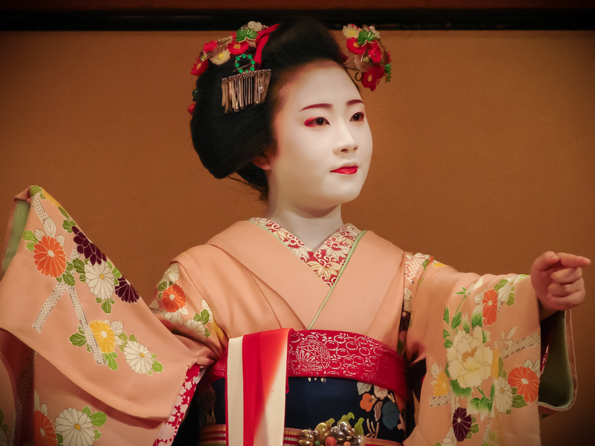 Geisha show, Kyoto