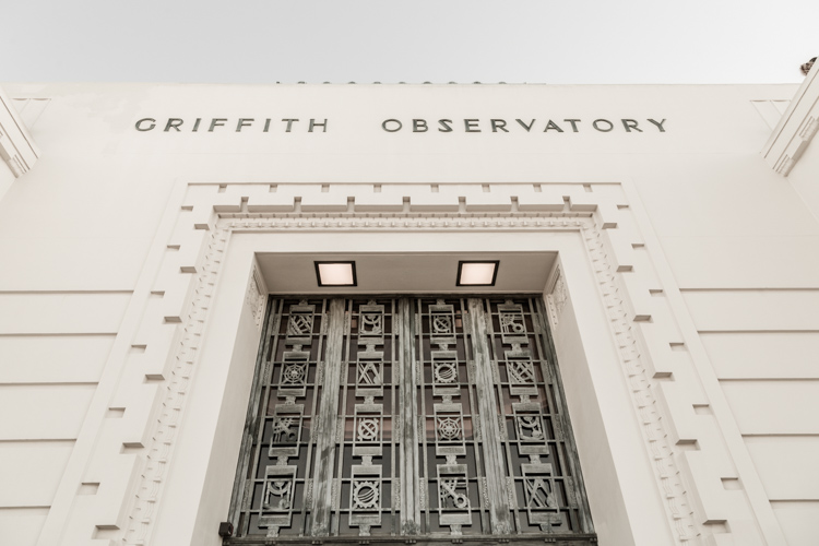 Griffith Observatory entrance