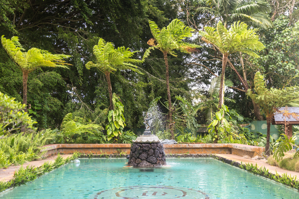 Kauai Hindu Monastery Fountain
